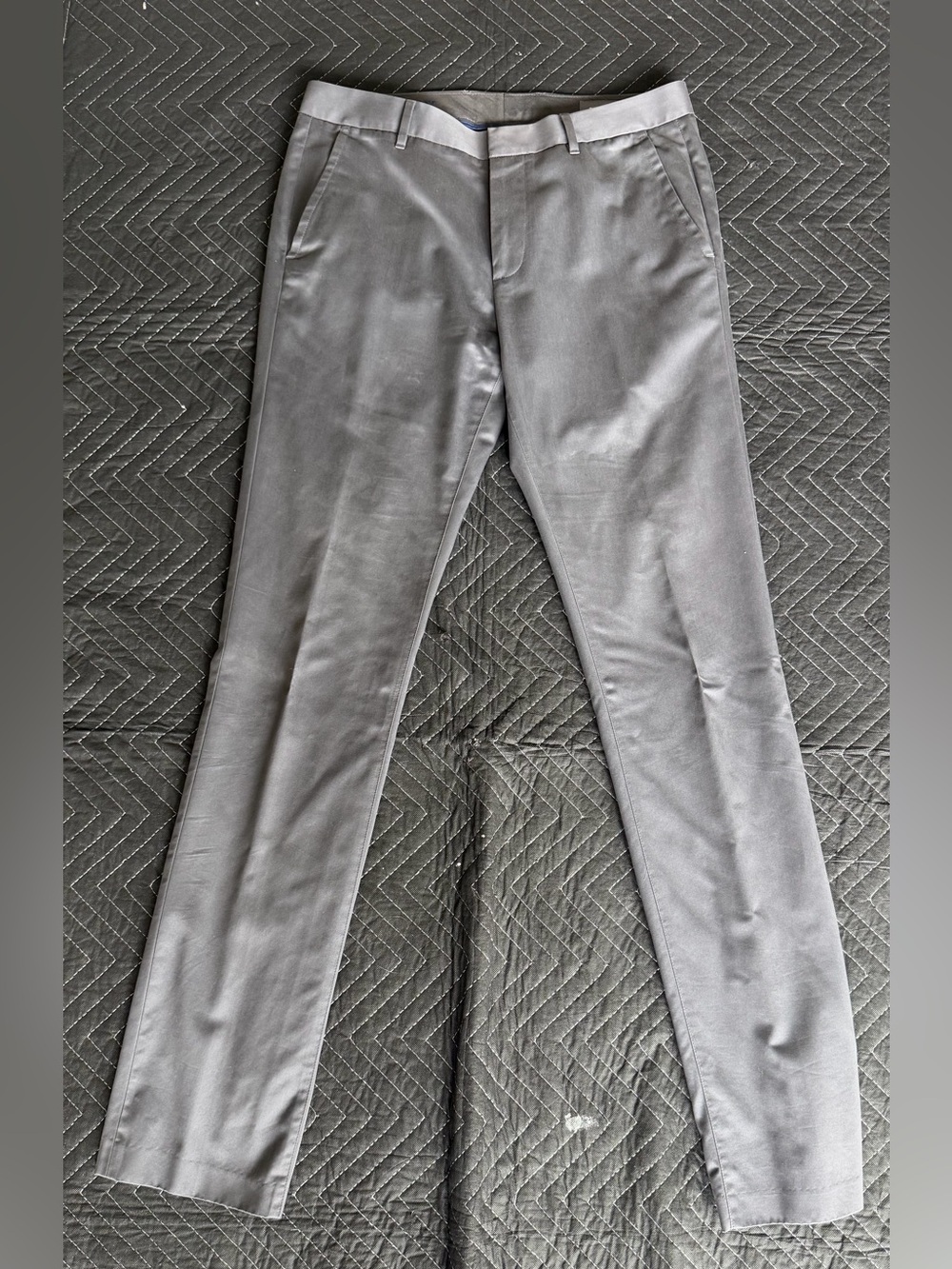 Bonobos Weekday Warrior “Friday” Slim Dress Pants in Light Gray